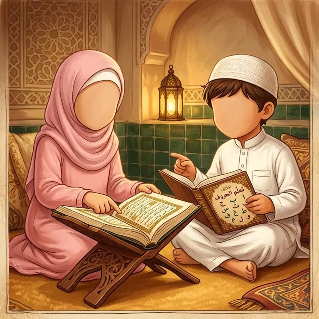Apprentissage du Coran et de la langue arabe pour enfants - Programme Thamarat At-Ta'ssil